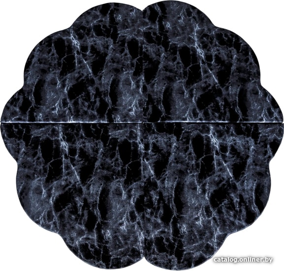 

Игровой коврик Misioo Flower (black marble)