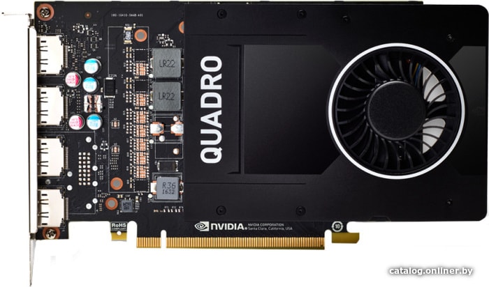 

Видеокарта PNY Quadro P2200 5GB GDDR5x VCQP2200-PB