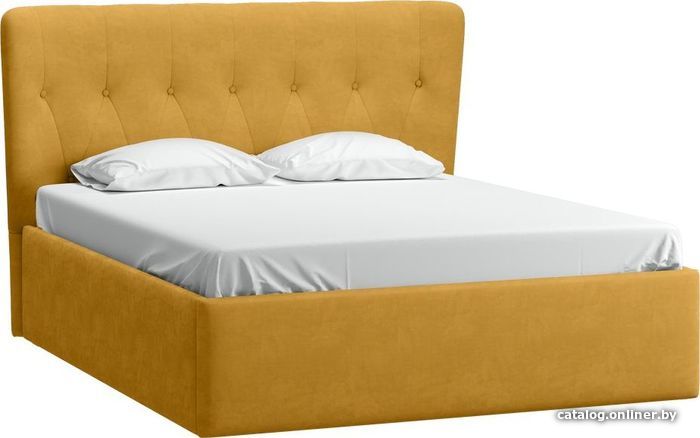 

Кровать Divan Лорн 160x200 (velvet yellow)