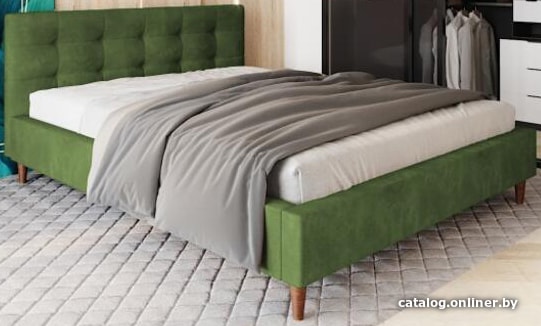 

Кровать Craftmebel Texas 200x160 (вельвет, зеленый)