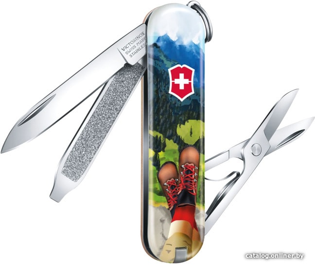 

Мультитул Victorinox Classic Limited Edition 2020 I Love Hiking 0.6223.L2002