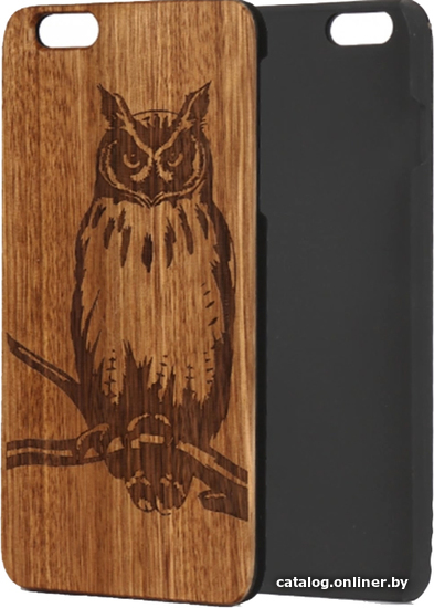 

Чехол для телефона Case Wood для Apple iPhone 7/8 (зебрано, филин)