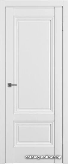 

Межкомнатная дверь Юркас Emalex EF2.1 ДГ 60x200 (ice)