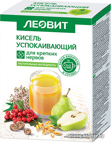 

Витамины, минералы Леовит Кисель Успокаивающий (5x20г)
