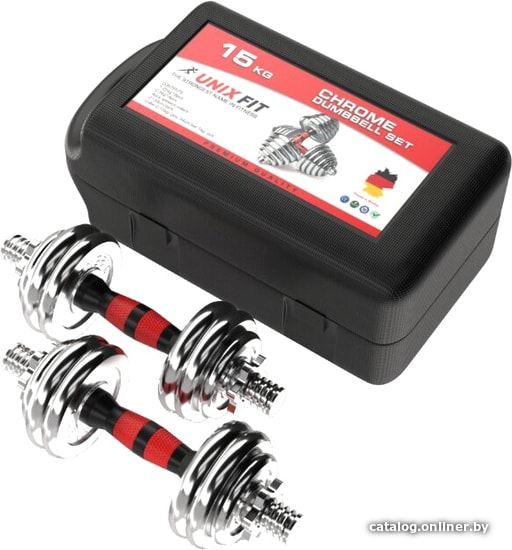 

Гантели Unixfit DBKITU15 15 кг