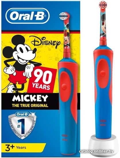 

Электрическая зубная щетка Oral-B Vitality Mickey Kids D12.513.1K (без футляра)