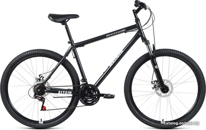 

Велосипед Altair MTB HT 27.5 2.0 disc р.17 2021 (черный/серый)