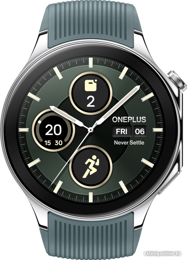 

Умные часы OnePlus Watch 2 (серебристый/серый)