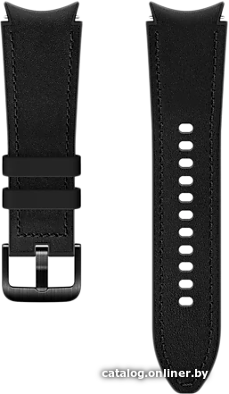 

Ремешок Samsung Hybrid Leather для Samsung Galaxy Watch4 (20 мм, S/M, черный)