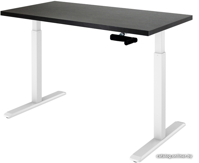 

Стол для работы стоя ErgoSmart Manual Desk 1360x800x36 мм (дуб мореный/белый)