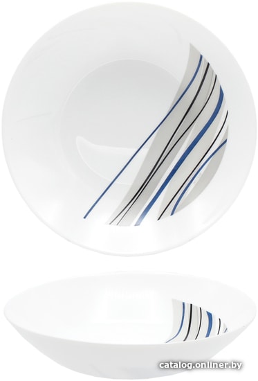 

Тарелка глубокая Luminarc Athenais bleu 10P6785