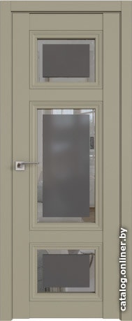 

Межкомнатная дверь ProfilDoors 2.105U 70x200 (шелгрэй, стекло square графит)