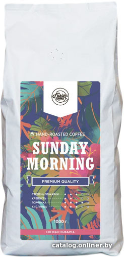 

Кофе Fusion Coffee Sunday Morning зерновой 1 кг