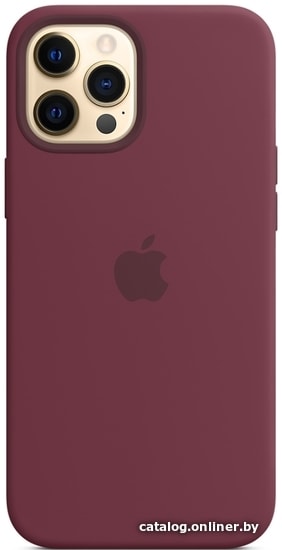 

Чехол для телефона Apple MagSafe Silicone Case для iPhone 12 Pro Max (сливовый)