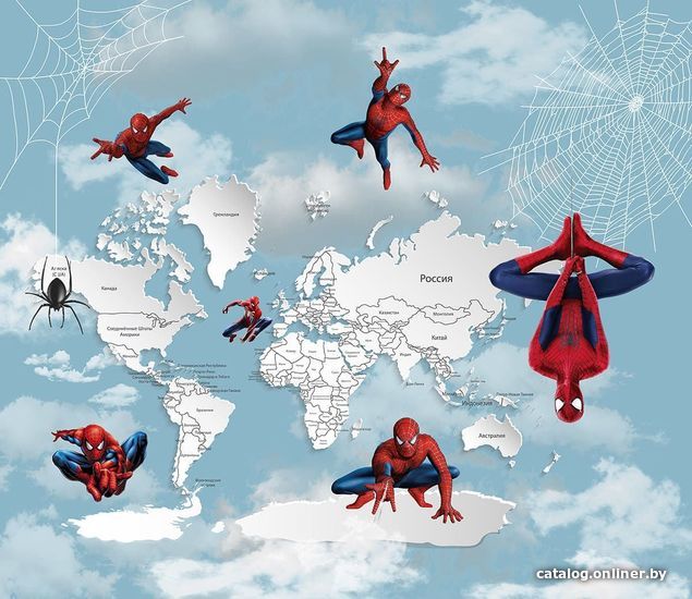 

Виниловые обои Citydecor Superhero Spiderman 3 300x270