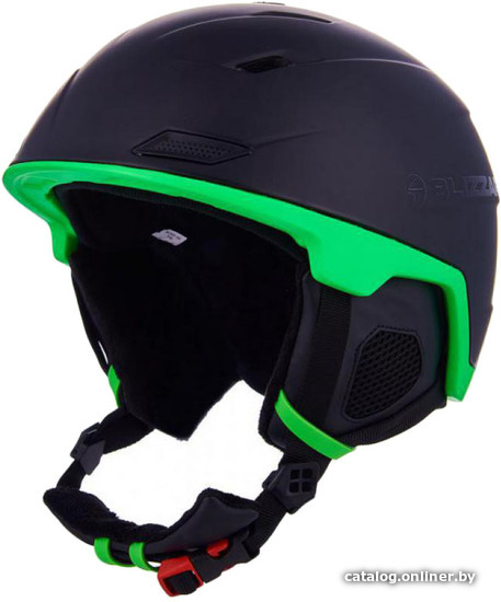 

Cпортивный шлем Blizzard Double 163345 (р. 56-59, matt black/neon green/big logo)
