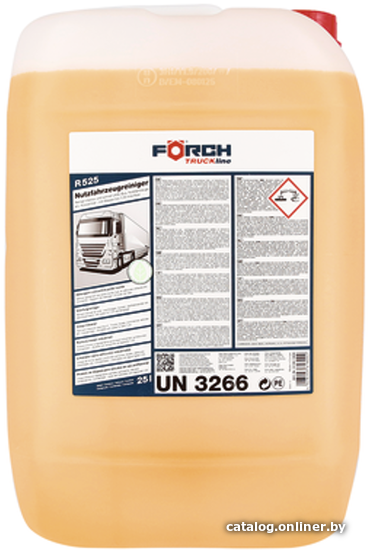 

FORCH Интенсивный очиститель R525 ср-во для б/к мойки щелочной 25л