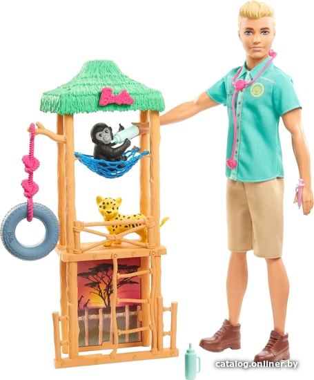 

Кукла Barbie Кен дрессировщик GJM32/GJM33