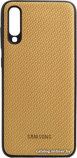 

Чехол для телефона EXPERTS Knit Tpu для Samsung Galaxy A70 (золотой)