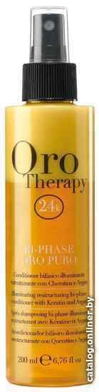 

Кондиционер Fanola Двухфазный Oro Puro Oro Therapy 24k 200 мл