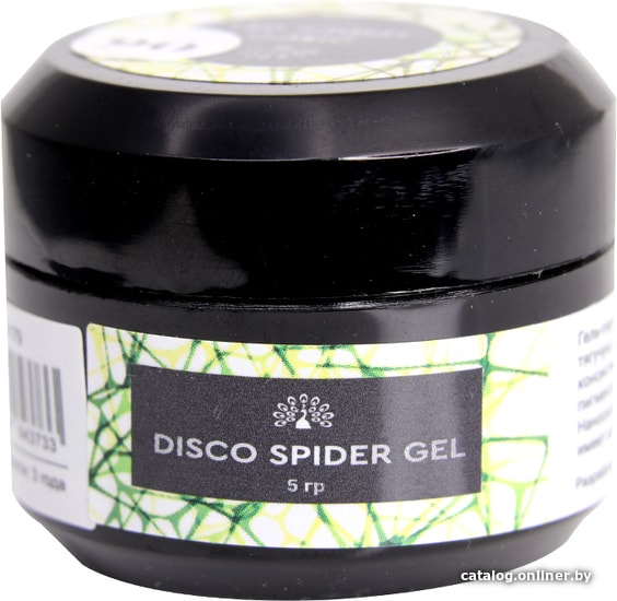 

Гель Global Fashion Disco Spider Gel паутинка (тон 06) 5 г