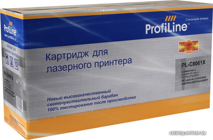 

Картридж ProfiLine PL-C8061X (аналог HP C8061X)