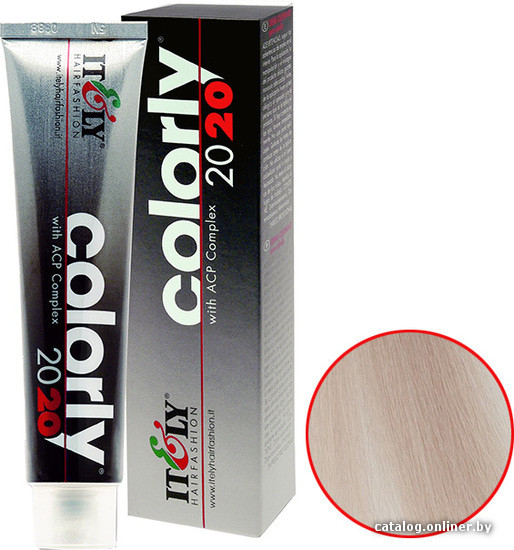 

Крем-краска для волос Itely Hairfashion Colorly 2020 10C ультрасветлый блонд