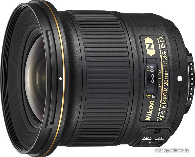 

Объектив Nikon AF-S NIKKOR 20mm f/1.8G ED