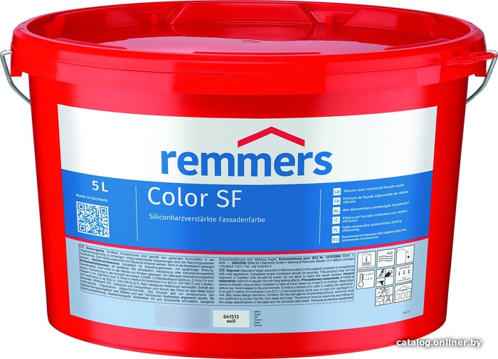 

Краска Remmers Color SF 5 л (6415, белый)