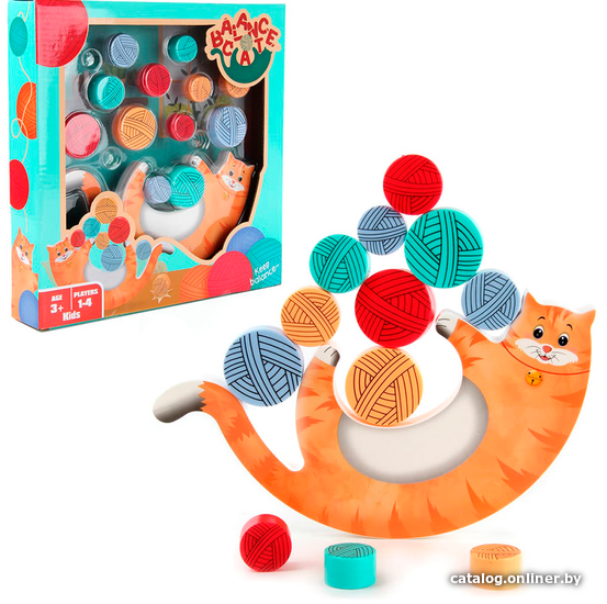 

Детская настольная игра Qunxing Toys Баланс кот 929-16