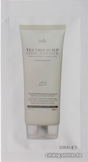 

Маска La'dor Tea Tree Scalp Clinic Hair Pack Pouch 10 мл