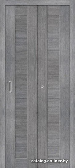 

Межкомнатная дверь el'Porta Порта-21 раздвижные 35x200 (Grey Veralinga)