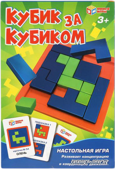 

Мозаика/пазл Умные игры Кубик за кубиком 1906K276-R