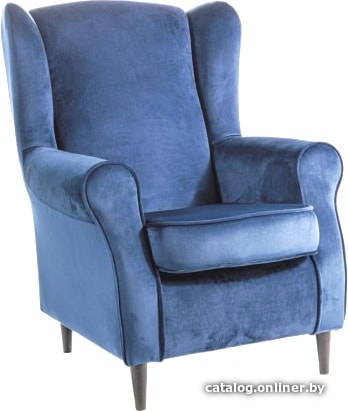 

Интерьерное кресло Signal Baron Velvet Bluvel 86 (темно-синий)