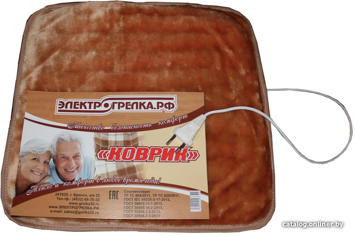 

Электрическая грелка Электромир Коврик