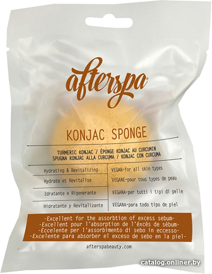 

Губка для лица After Spa Konjac Куркума