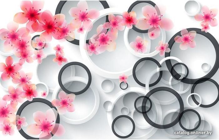 

Виниловые обои Citydecor Абстракция с кругами 3 400x270