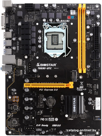 

Материнская плата BIOSTAR TB250-BTC Ver. 6.x