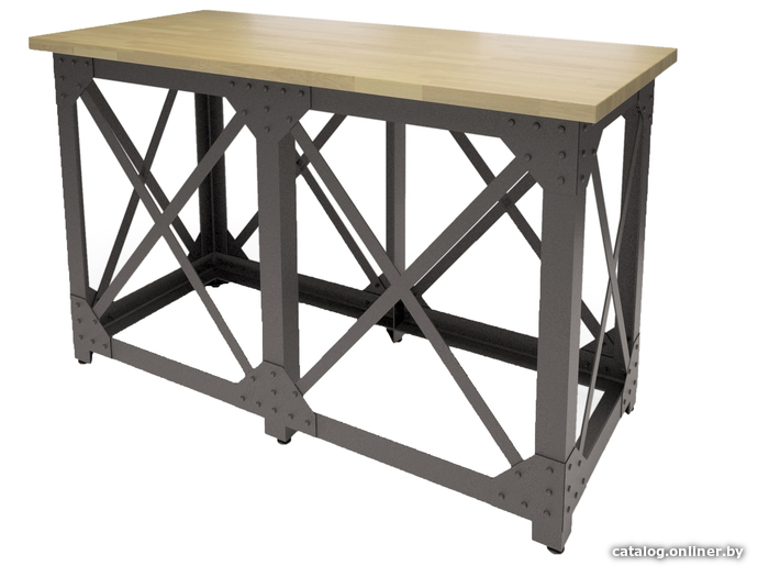 

Барный стол Millwood Лофт Нельсон Ш 180x80x112 (дуб натуральный-металл черный)