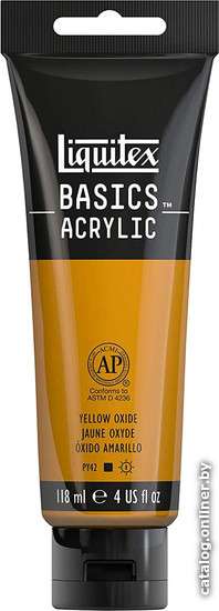 

Акриловая краска Liquitex Basics 1046416 (118 мл, желтый оксид)