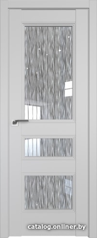 

Межкомнатная дверь ProfilDoors 69U 90x200 (манхэттен, стекло дождь белый)