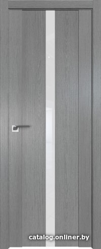 

Межкомнатная дверь ProfilDoors 2.04XN 50x200 (грувд серый, стекло лак классик)