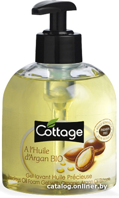 

Cottage Мыло жидкое Precious Oil Foam Gel with Organic Argan Oil Extracts 300 мл