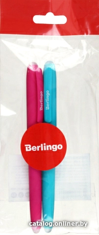 

Набор гелевых ручек Berlingo Correct CGp_60915_2b (2 шт, синий)