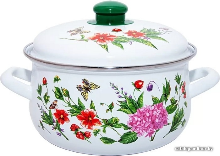 

Кастрюля Savasan Гортензия 9272 3.4 л