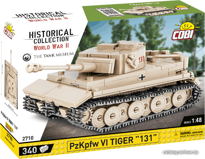 

Конструктор Cobi World War II 2710 PzKpfw VI Tiger 131