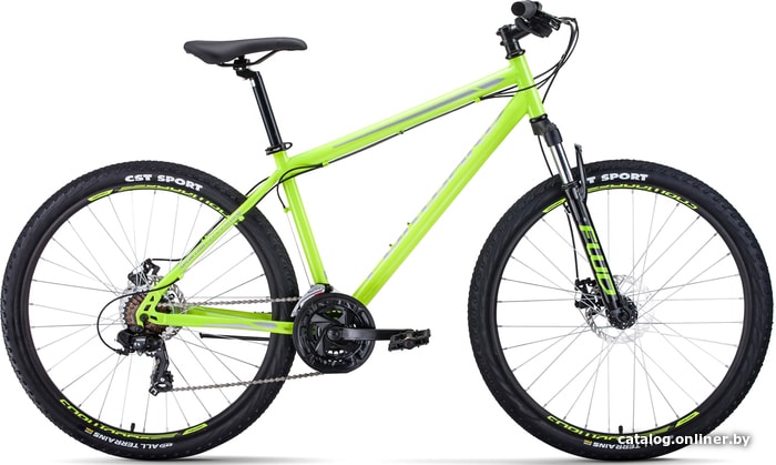 

Велосипед Forward Sporting 27.5 2.0 disc р.17 2021 (зеленый)