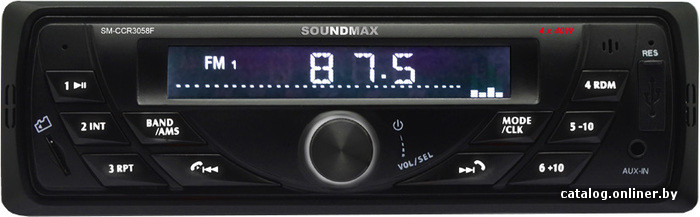 

USB-магнитола Soundmax SM-CCR3058F
