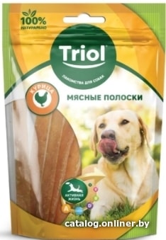 

Лакомство для собак Triol Полоски из курицы (70 г)