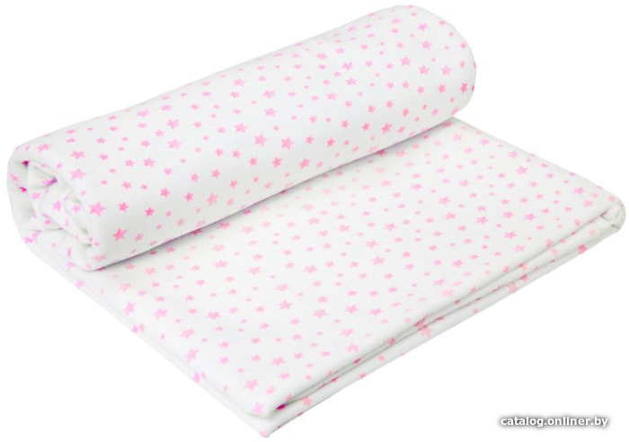 

Пеленка многоразовая Amarobaby Soft Hugs Звезды (розовый)